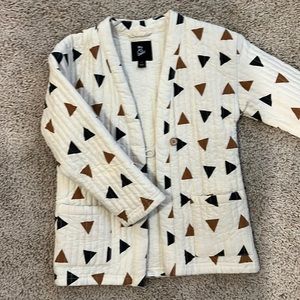 Fun quilted art class jacket